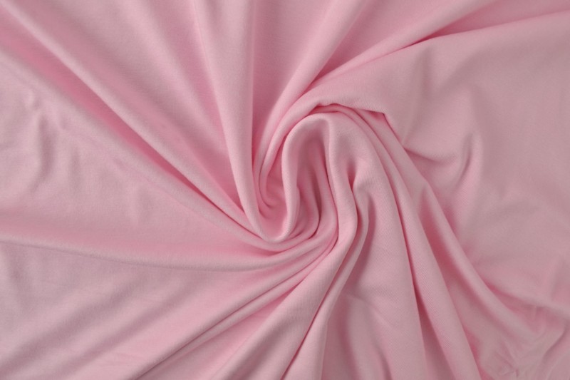 Viscose tricot baby roze