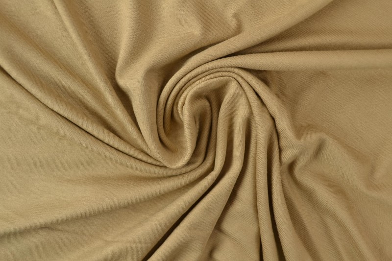 Viscose tricot beige
