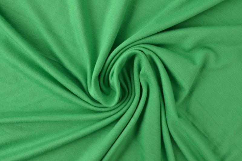 Viscose tricot groen