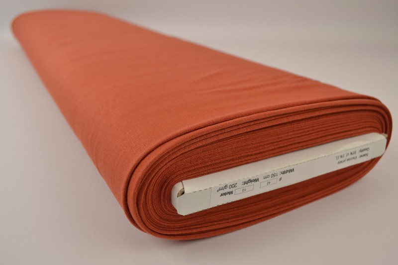 Viscose tricot koper, rolweergave