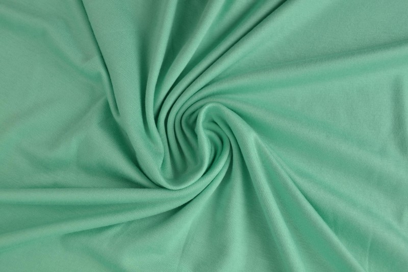 Viscose tricot mint groen