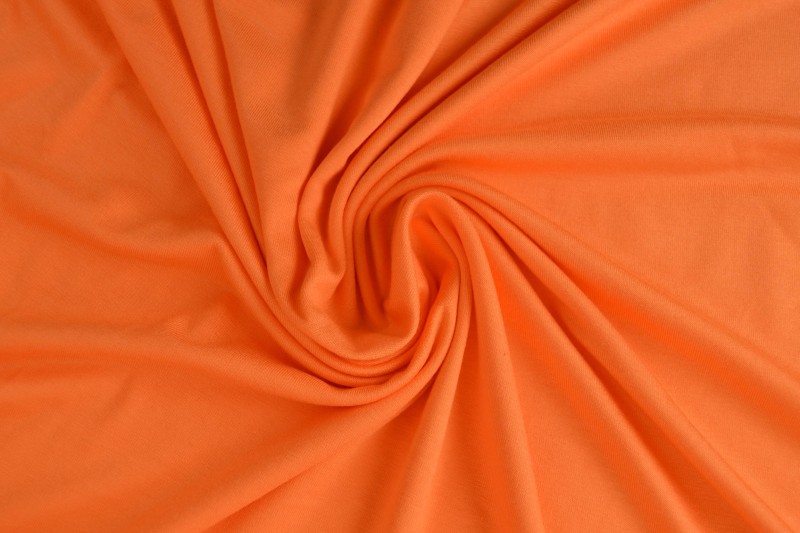 Viscose tricot oranje