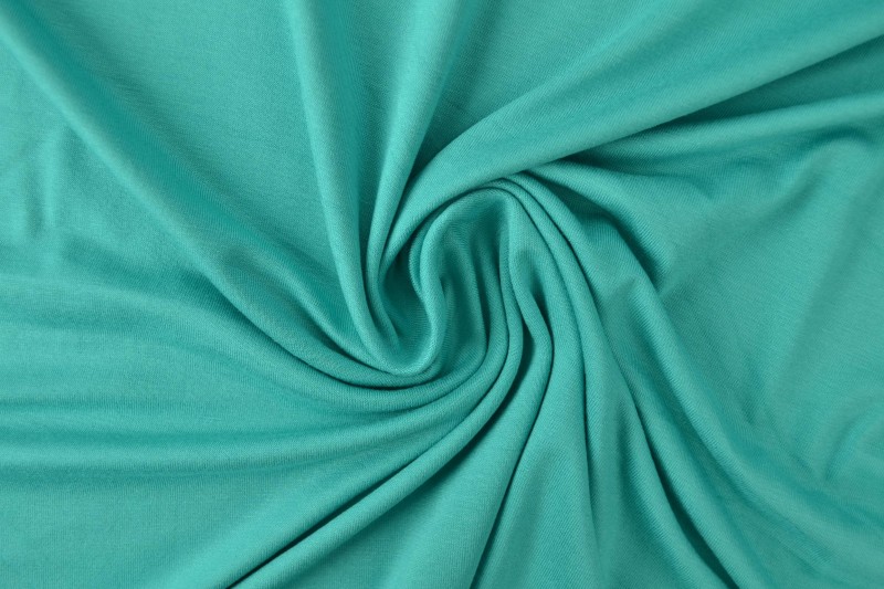 Viscose tricot turquoise