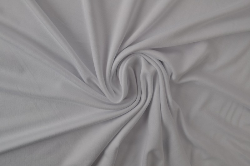 Viscose tricot wit