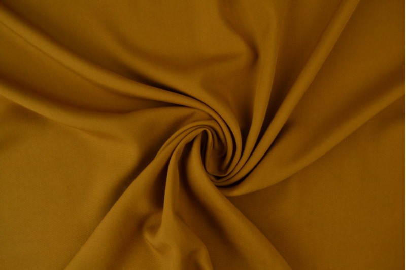 Viscose donker okergeel