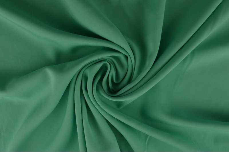 Viscose mint, stofdetail
