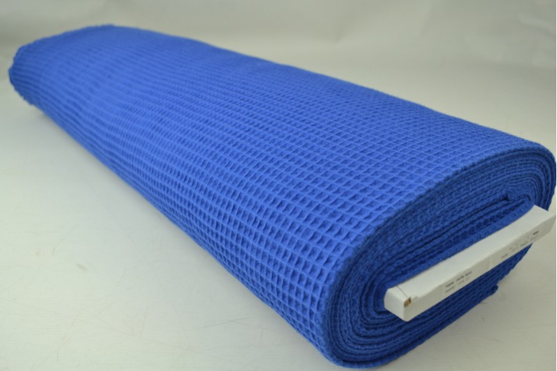 Wafelstof donkerblauw, rol