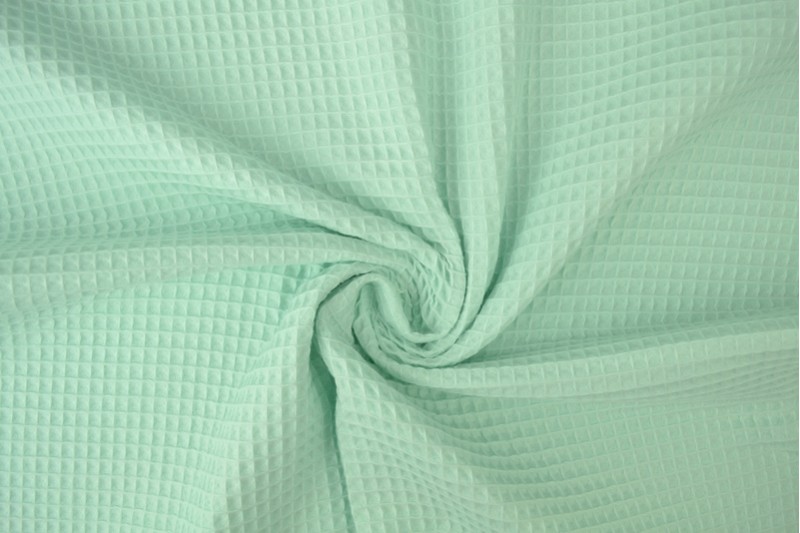 Wafelstof licht mint