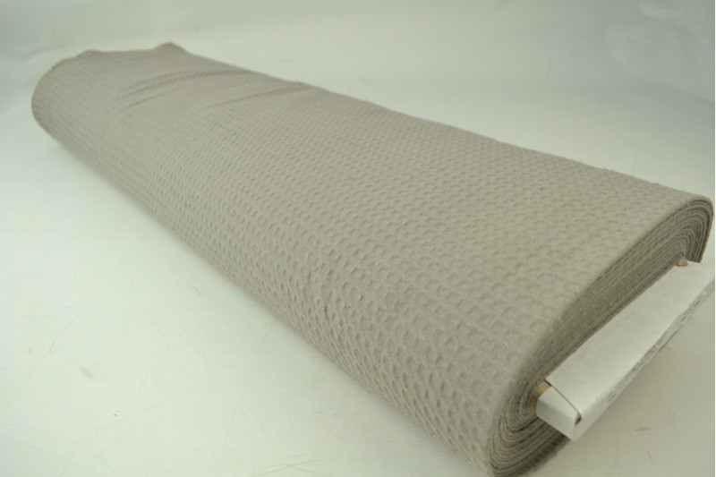 Wafelstof p69 taupe, rol