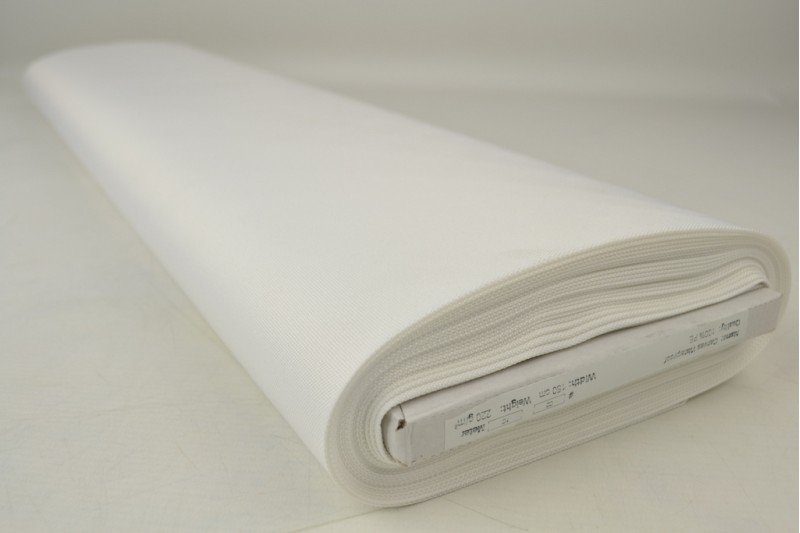 Waterdichte canvas gebroken wit, rol
