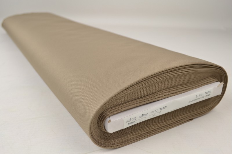 Waterdichte canvas taupe, rol