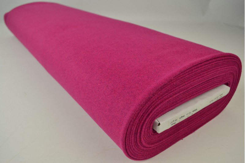 Wol 380 g/m² fuchsia, rol