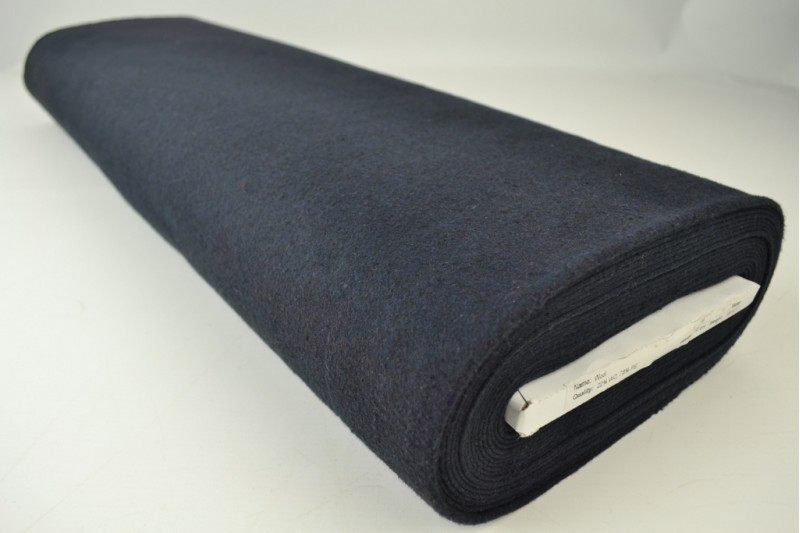 Wol 380 g/m² navy, rol