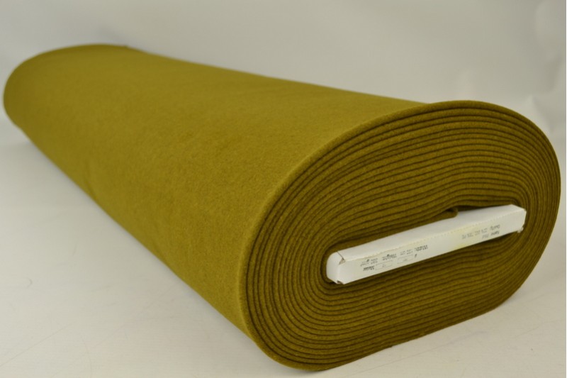 Wol 380 g/m² p01 camel groen, rol