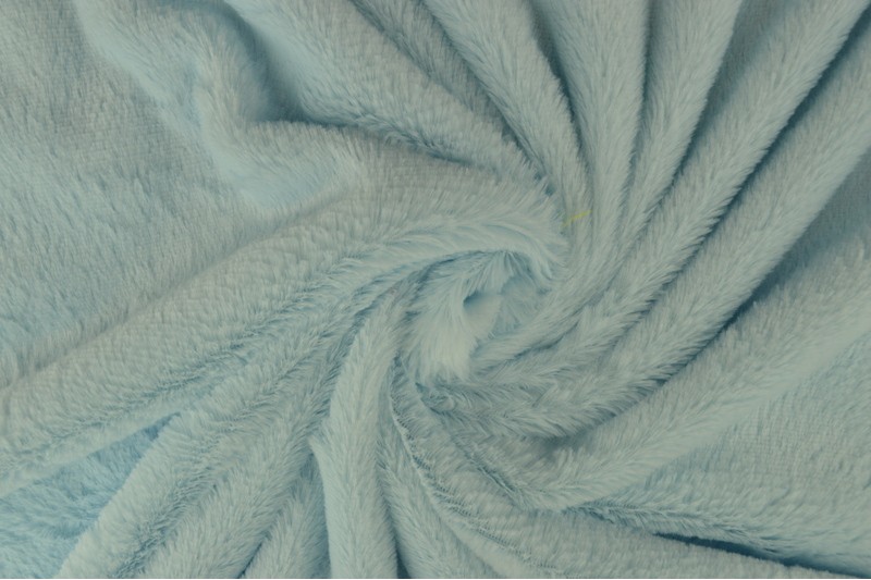 Zachte bont baby blauw